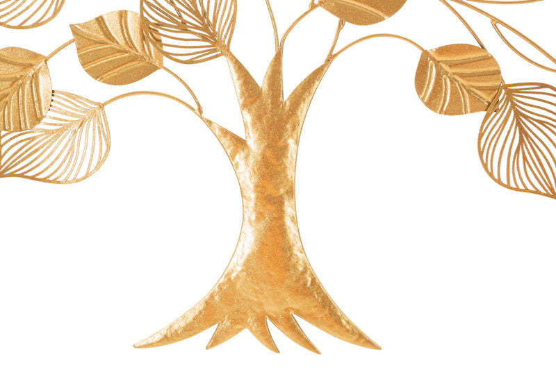 Decoratiune de Perete Mauro Ferretti Albero Goldy  81X2,5X78 cm, Multicolor
