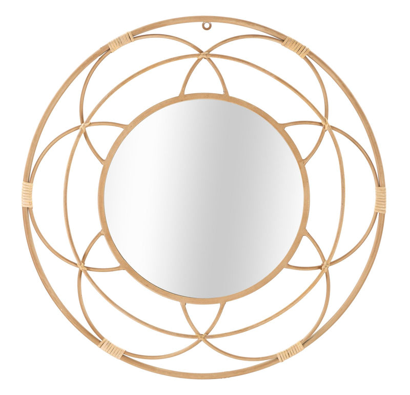 Oglinda decorativa Mauro Ferretti Valencia  Ø 60X3 cm, Maro