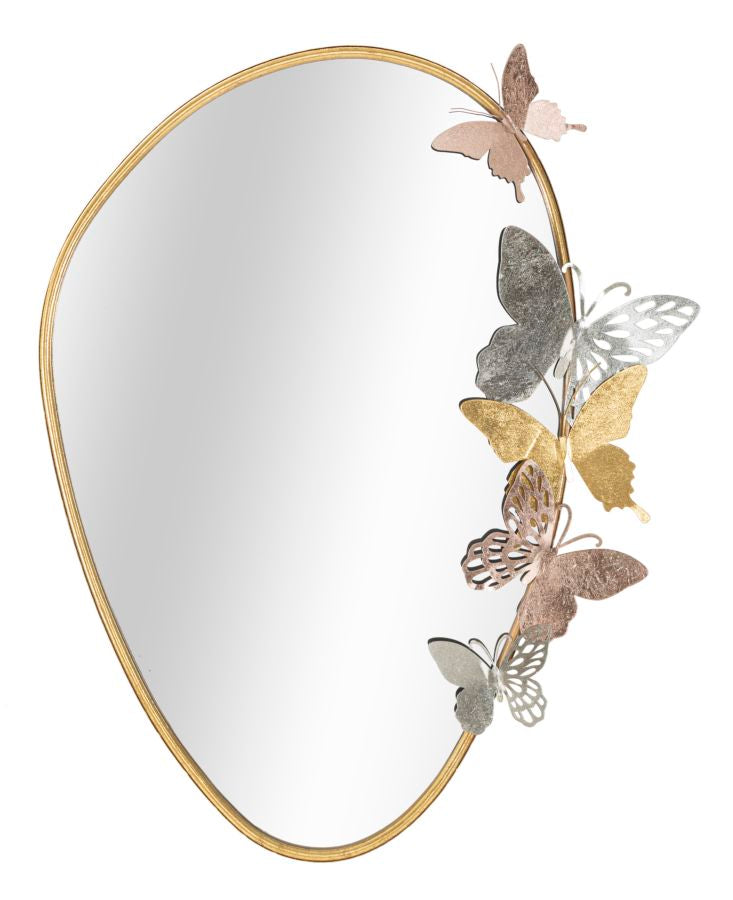 Oglinda decorativa Mauro Ferretti Oval  58,5X3,5X71,5 cm, Multicolor