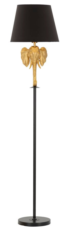 Lampadar Mauro Ferretti Elephant  Ø 37X164 cm, Auriu/ Negru