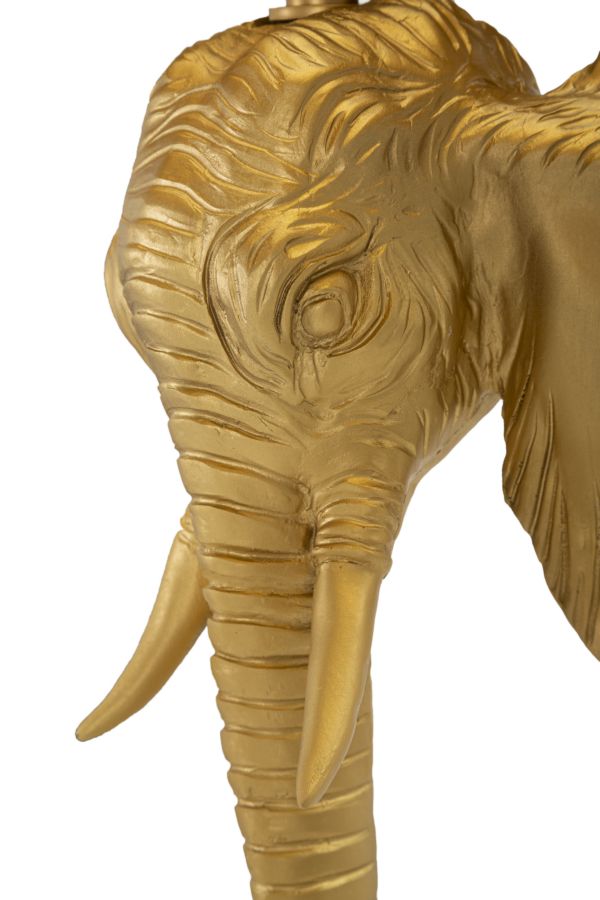Lampadar Mauro Ferretti Elephant  Ø 37X164 cm, Auriu/ Negru