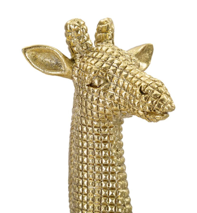 Statueta Mauro Ferretti Giraffe  20X9,8X49 cm, Auriu