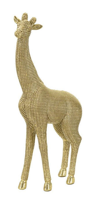 Statueta Mauro Ferretti Giraffe  19,8X8X40 cm, Auriu