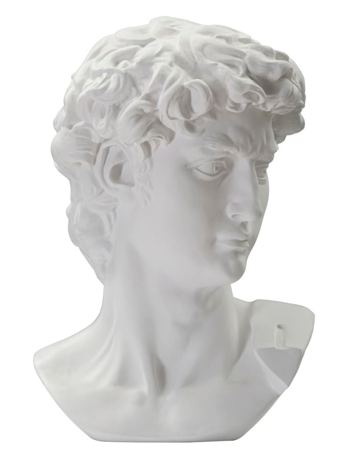 Statueta Mauro Ferretti Big White Head  44X35,5X60 cm, Alb