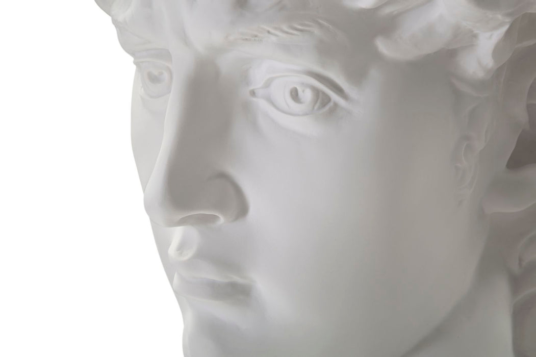 Statueta Mauro Ferretti Big White Head  44X35,5X60 cm, Alb