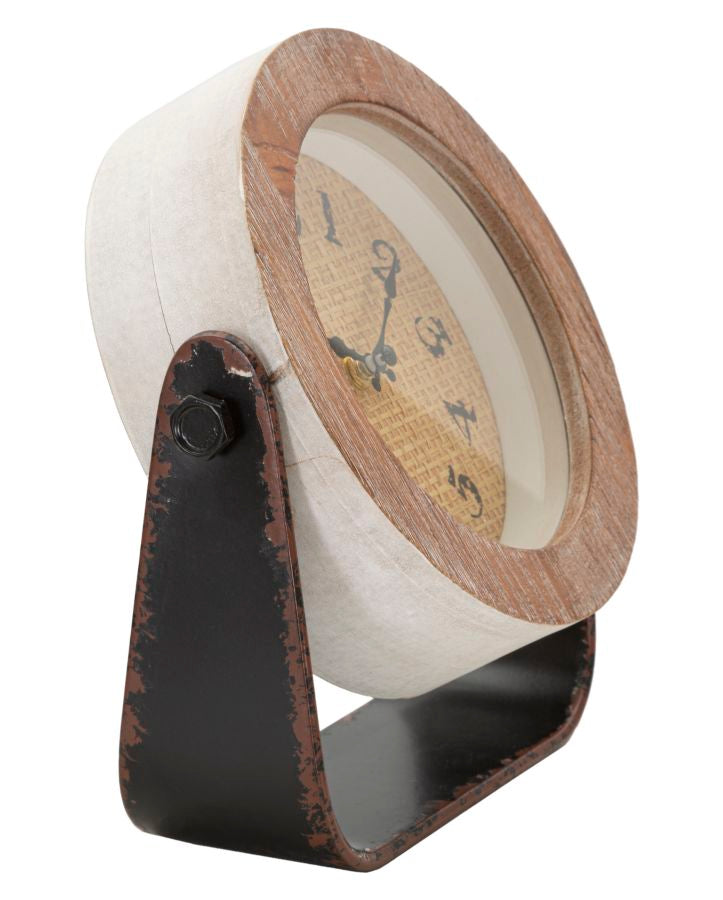 Ceas de Masa Mauro Ferretti Round  23,5X7X24 cm, Maro
