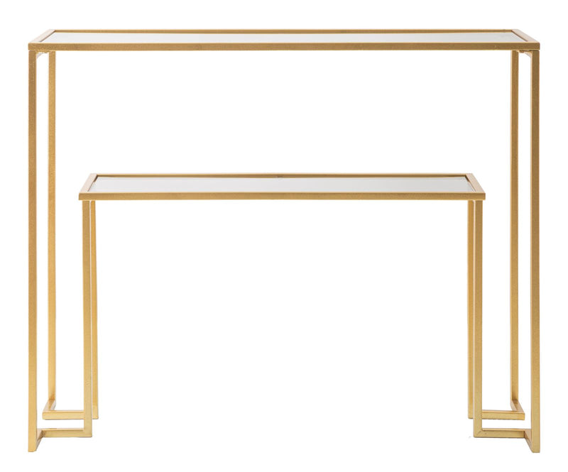 Consola Mauro Ferretti Level  100X35X80 cm, Auriu