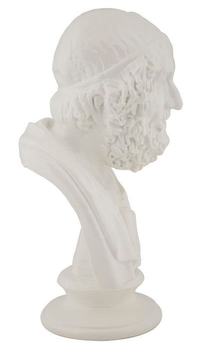 Statueta Mauro Ferretti Sage Statue   12,9X12,5X25 cm, Alb