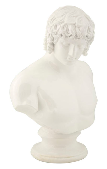 Statueta Mauro Ferretti Centurion Satue  18,2X12,8X25 cm, Alb