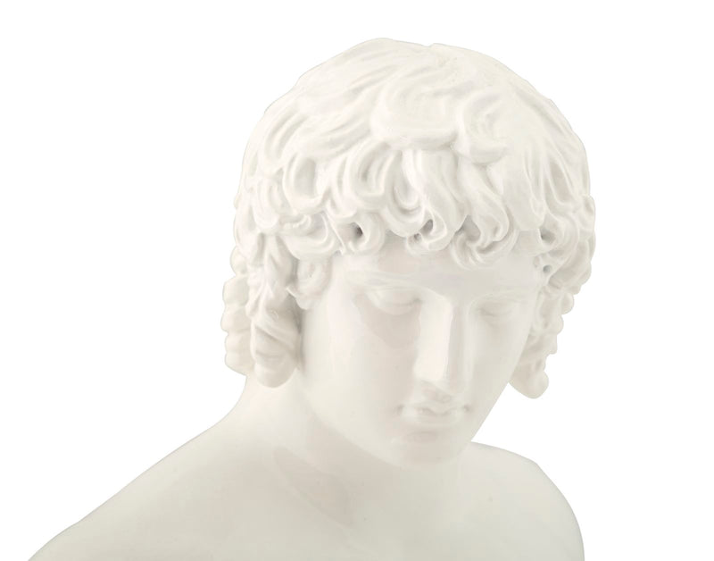 Statueta Mauro Ferretti Centurion Satue  18,2X12,8X25 cm, Alb