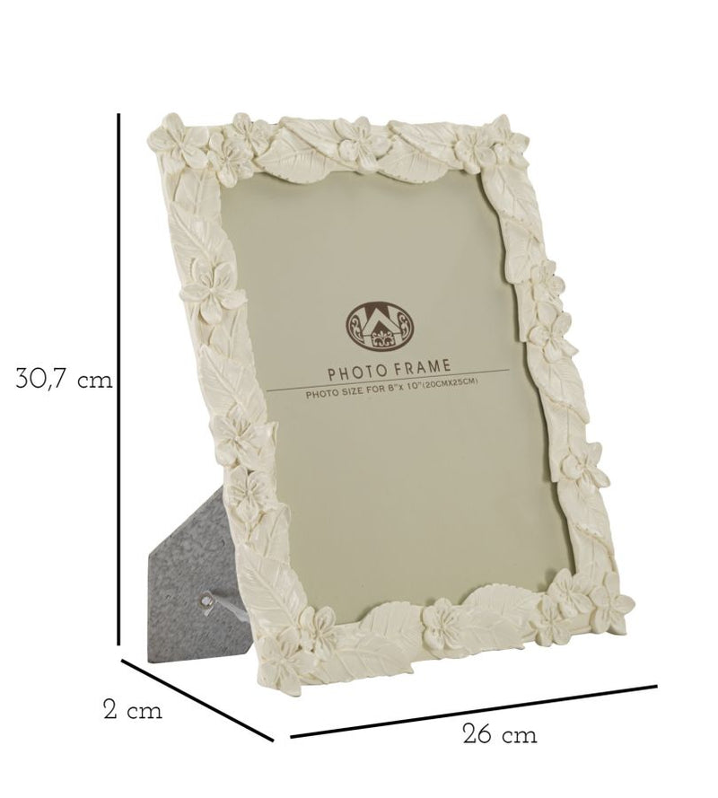 Rama Foto Mauro Ferretti Leaf Cream  26X2X30,7  cm, Crem
