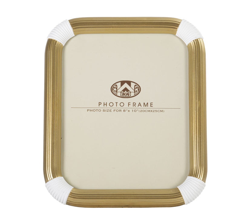 Rama Foto Mauro Ferretti Bann  25X2,6X30,2  cm, Auriu/ Alb