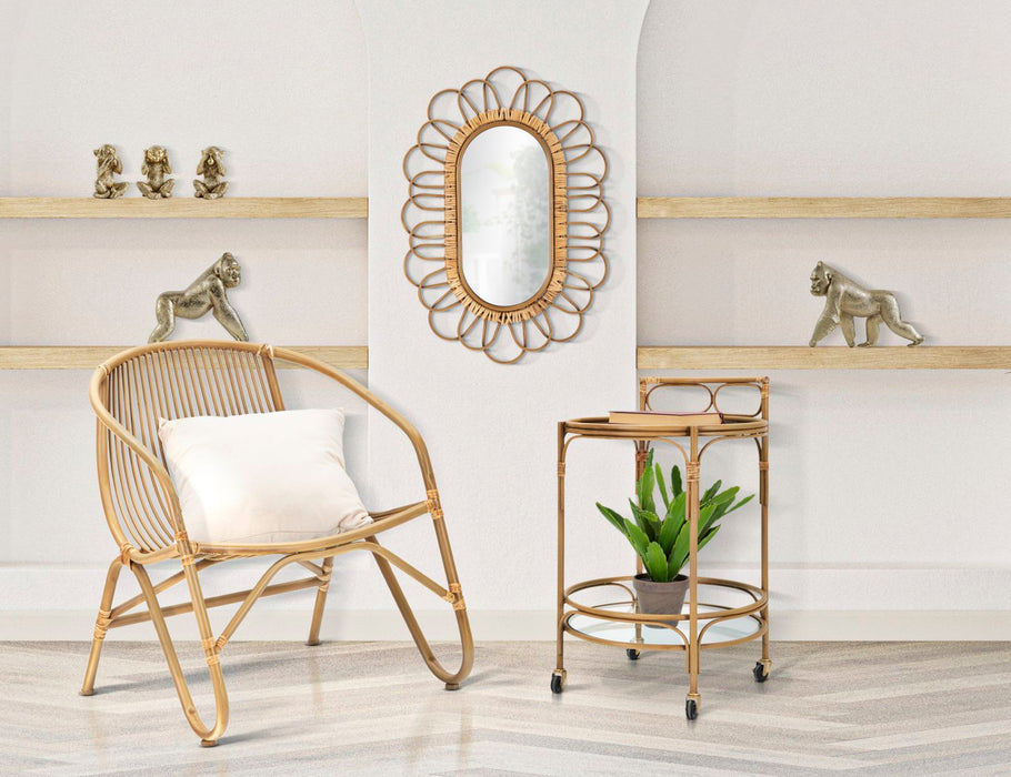 Oglinda Mauro Ferretti  Panama  56,5X3X80 cm, Maro