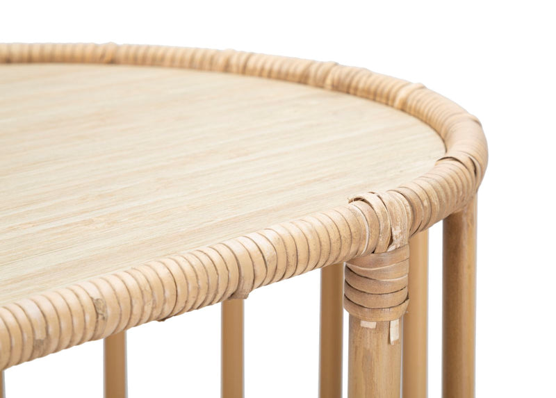 Consola Mauro Ferretti Panama 3 Shelves  120X37,5X80 cm, Maro
