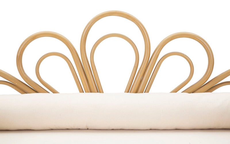 Bancheta Mauro Ferretti Panama Cu Perne  130X60X90 cm, Maro