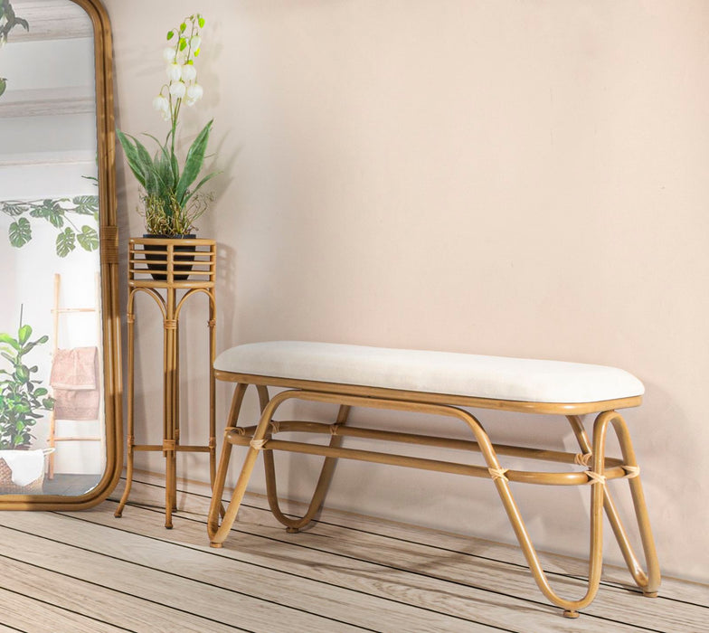 Bancheta Mauro Ferretti Panama  100X40X50 cm, Maro