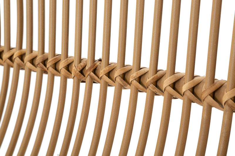 Canapea 2 Locuri Mauro Ferretti Panama  132X66X96,5 cm, Maro