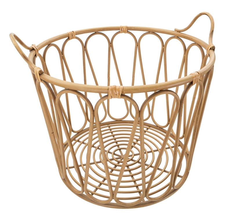 Cos decorativ Mauro Ferretti Panama  Ø 49,6X42 cm, Maro