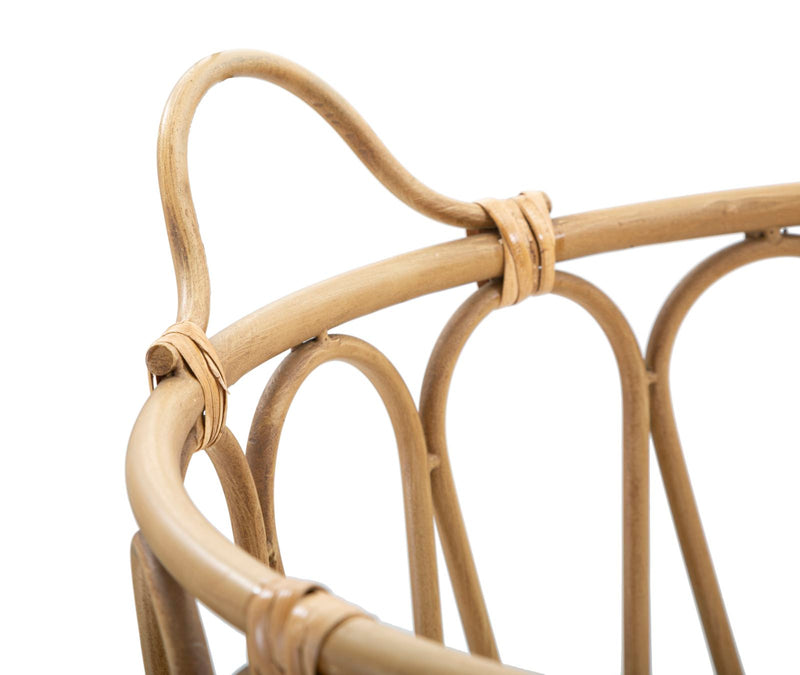 Cos decorativ Mauro Ferretti Panama  Ø 49,6X42 cm, Maro