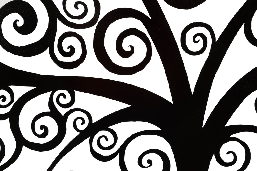 Decoratiune de Perete Mauro Ferretti Three Plus  100X1X100 cm, Negru