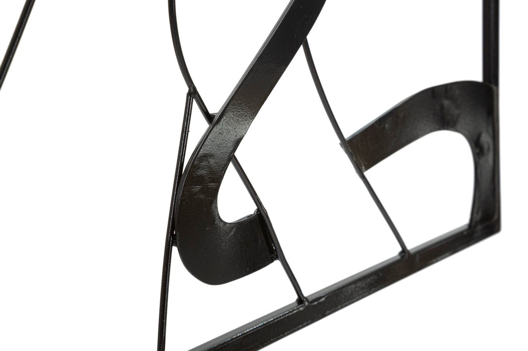 Decoratiune de Perete Mauro Ferretti Hands  60X1X90 cm, Negru