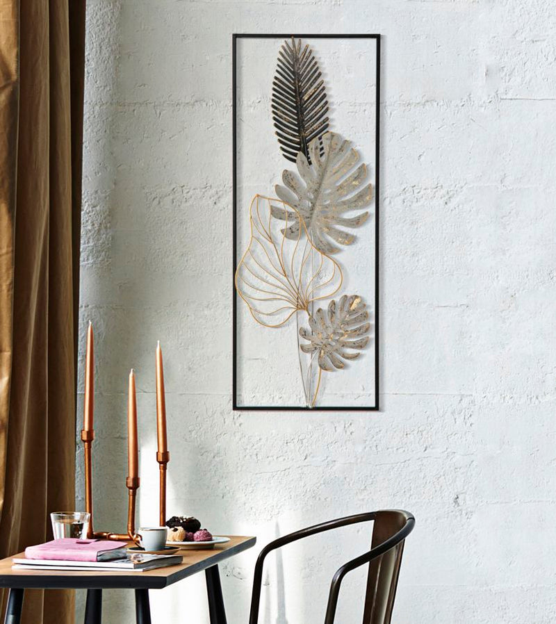 Decoratiune de Perete Mauro Ferretti Plam A, 28, 5X3X74 cm, Multicolor