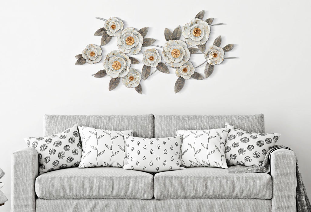 Decoratiune de Perete Mauro Ferretti White   135X10X64,5 cm, Multicolor