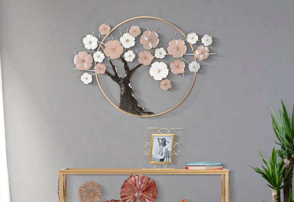 Decoratiune de Perete Mauro Ferretti Tree  101X6X72 cm, Multicolor
