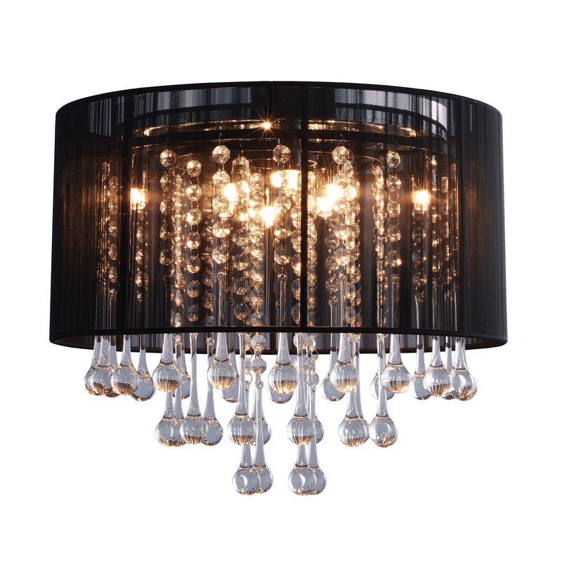 Plafoniera Zuma Line 8xG9 Negru