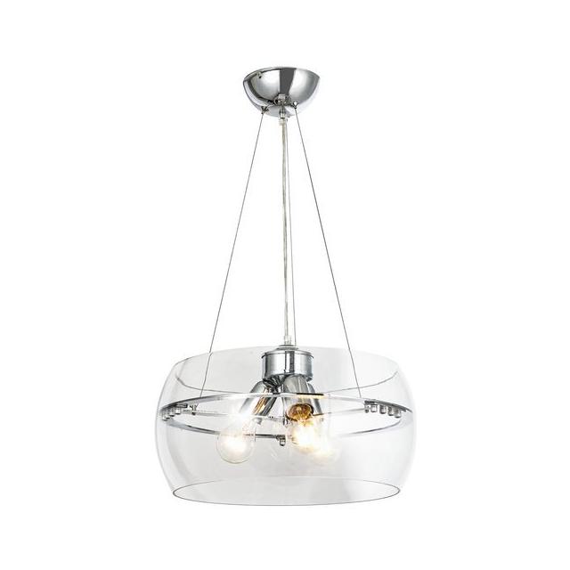 Lustra Zuma Line 3xE27 Crom / Transparent