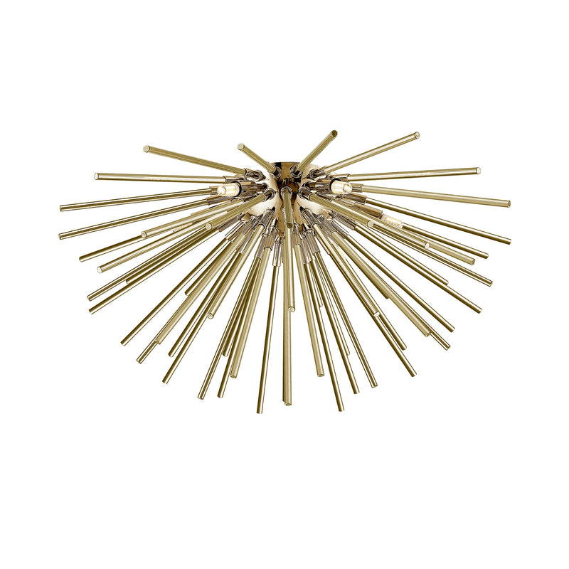 Plafoniera Zuma Line Urchin 6xG9 Auriu