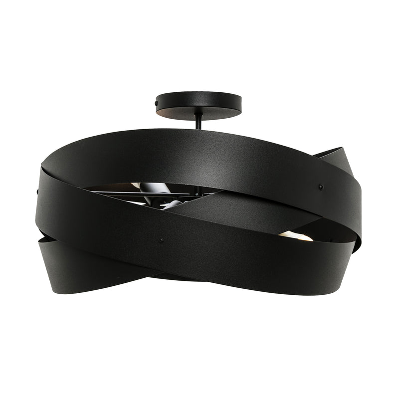 Plafoniera Zuma Line TORNADO 3xE27 Negru