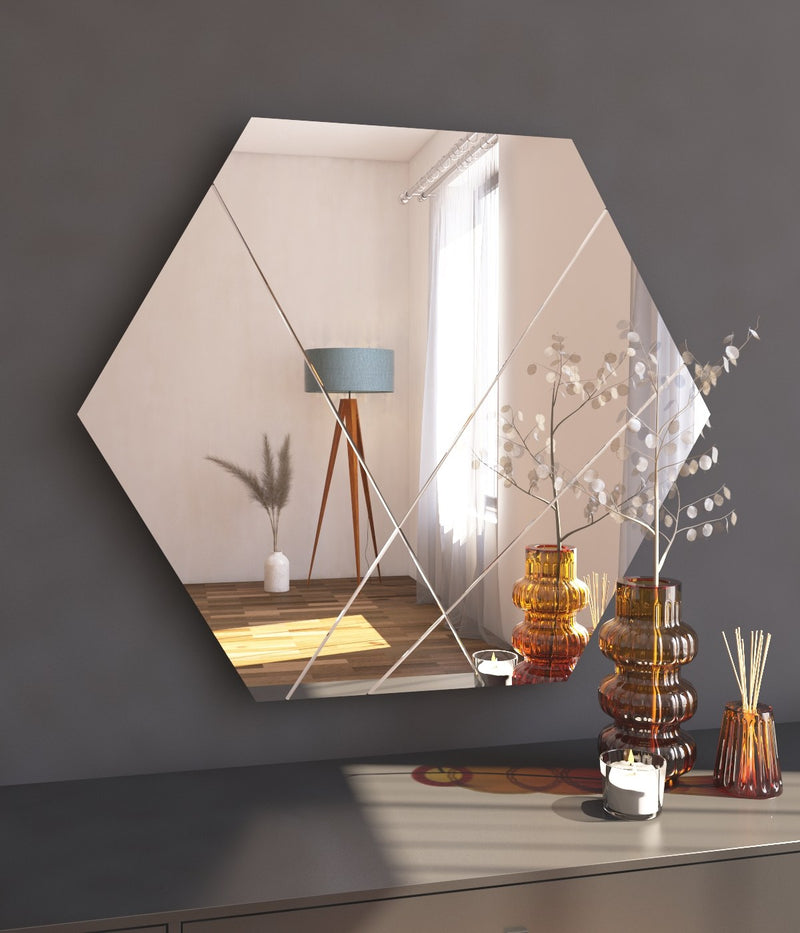 Oglinda Asi Home Saga - Alb