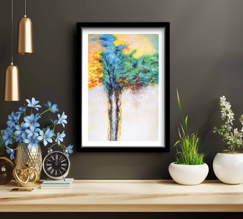Tablou Decorativ Asi Home 3853NISCT-010, Inramat MDF, 38 x 53 cm