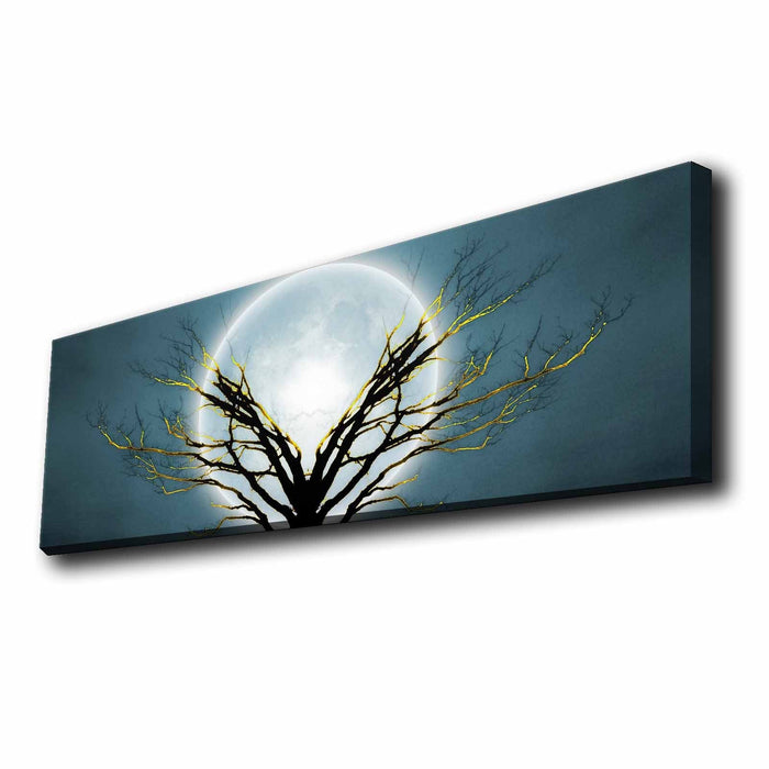 Tablou Canvas cu LED Asi Home 3090KTLGDACT - 018, 30 x 90 cm