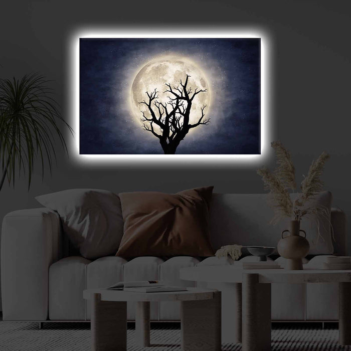 Tablou Canvas cu LED Asi Home 4570KTLGDACT - 002, 45 x 70 cm