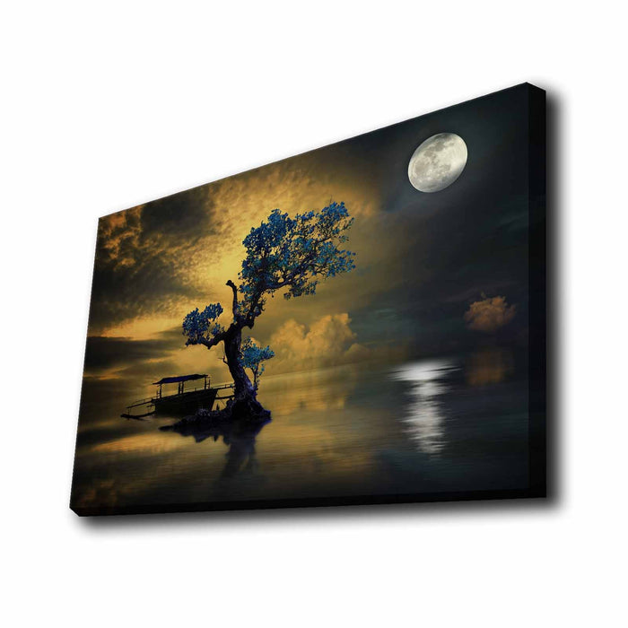 Tablou Canvas cu LED Asi Home 4570KTLGDACT - 016, 45 x 70 cm