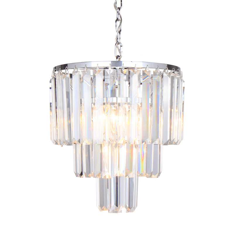 Lustra Zuma Line 4xE14 Crom / Transparent
