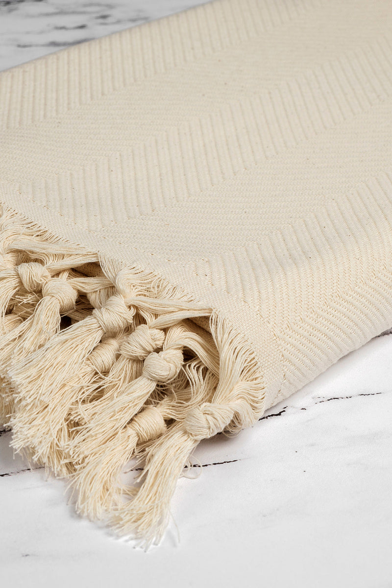 Pled din 100% Bumbac Natural Trendy – 170x230 cm
