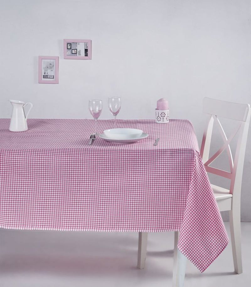 Fata de masa Roz, Pötikareli 220 - Pink