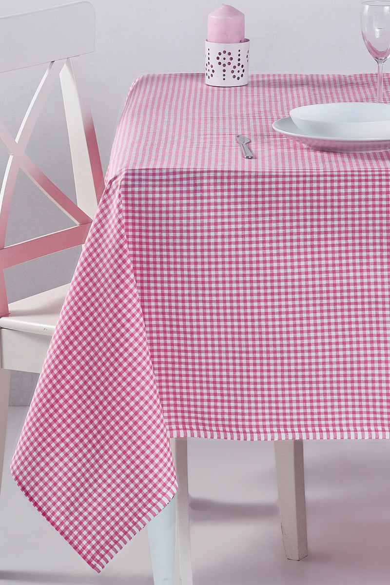 Fata de masa Roz, Pötikareli 220 - Pink