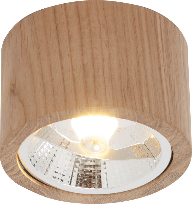 Spot Zuma Line Oak 1xGU10/ES111 Lemn
