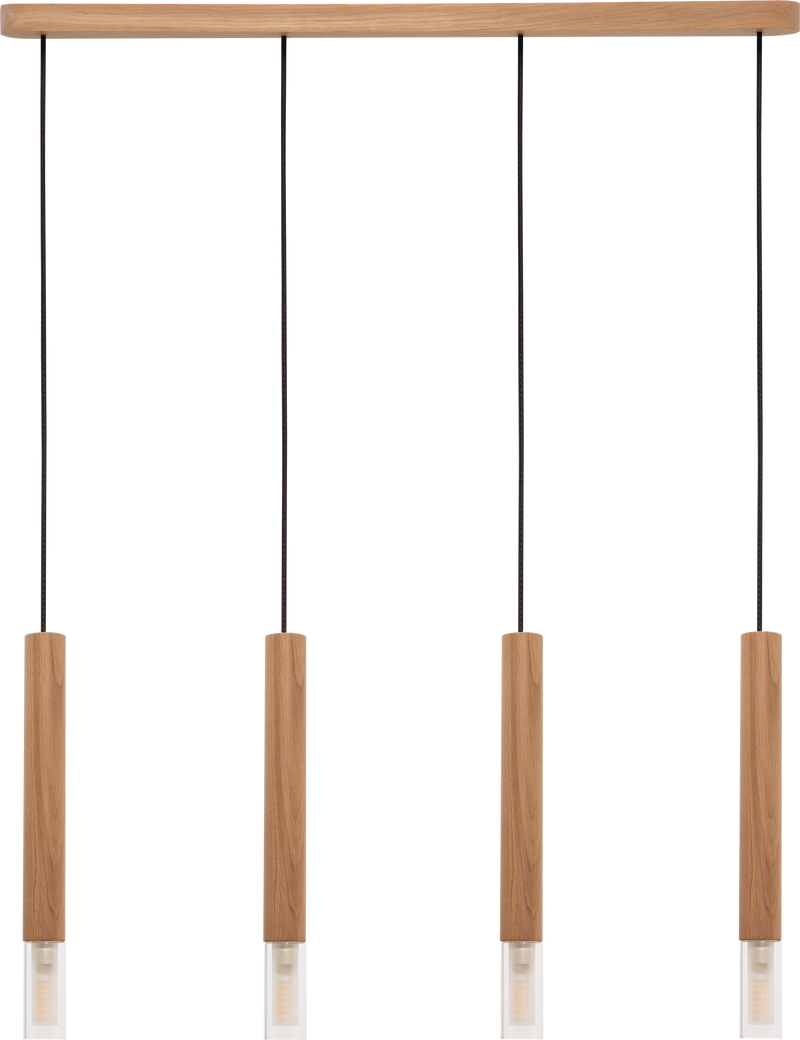 Lustra Zuma Line Madera 4xG9 Lemn