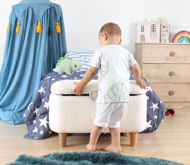 Taburet Asi Home Moouv 3330, Alb, 61X40X37cm