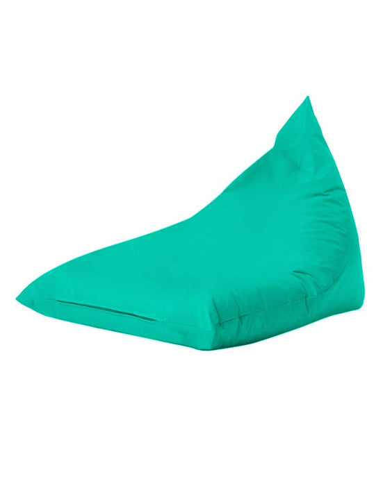 Puf Interor/  Exterior  Pyramid Pat mare Turquoise