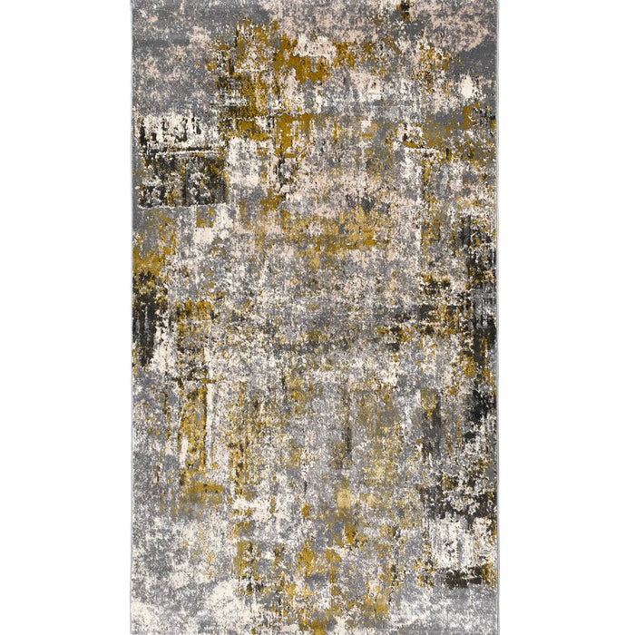 Covor Hol Asi Home Abstract, 100 x 400cm, Polipropilena, Crem
Galben