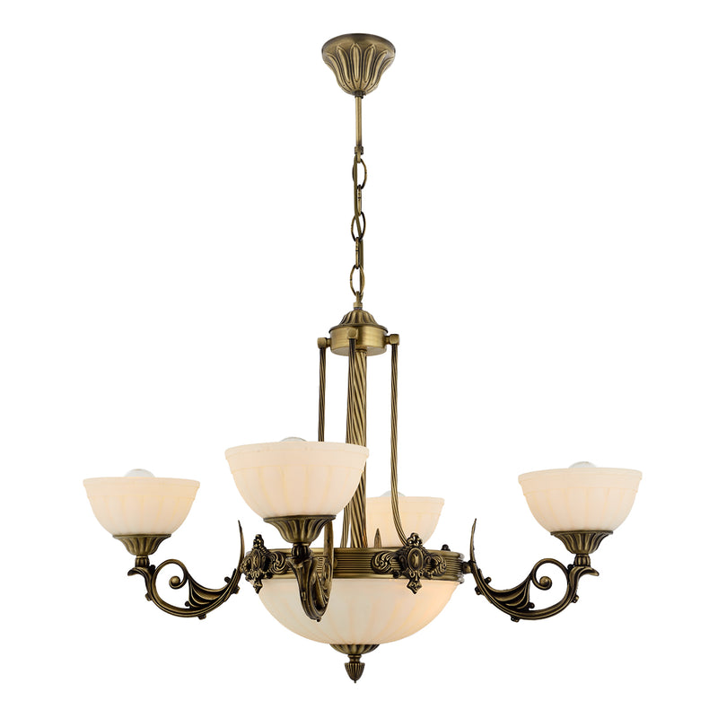 Lustra Clasica Mass Asi Home, 4 brate, 4xE27-60W, antiq 3071-52-04