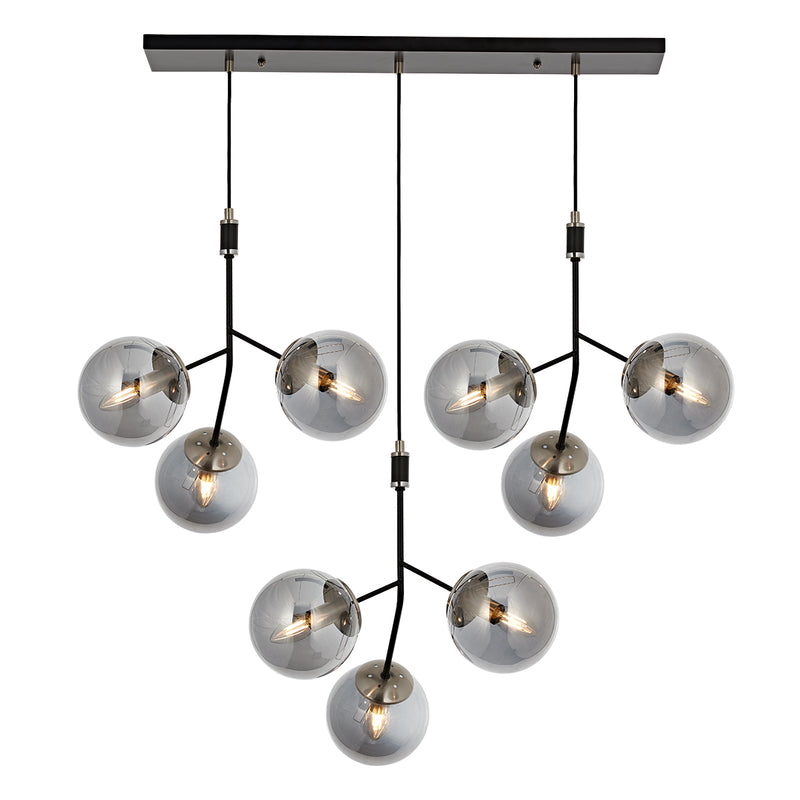 Lustra Moderna Isil Sirali Asi Home , 9xE14-40W, antiq 4551-52-03S