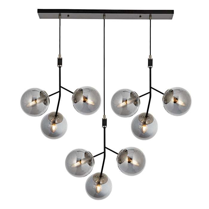 Lustra Moderna Isil Sirali Asi Home , 9xE14-40W, antiq 4551-52-03S