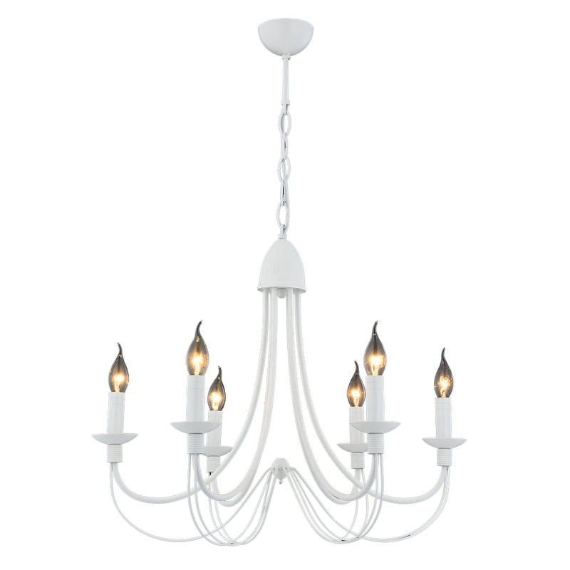 Lustra Moderna Darya Asi Home , 6 brate, 6xE14-40W, alb 1210-36-06